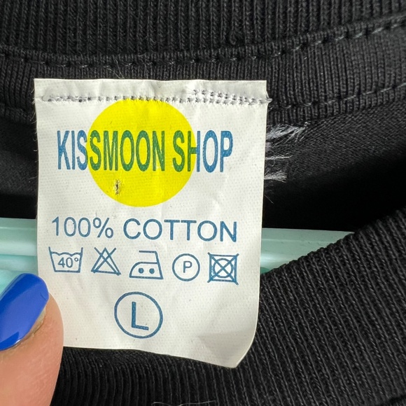 |•KISSMOON SHOP•| 'Has Anybody Seen My Shoes?' Vintage Black T-Shirt Size Large - Picture 6 of 9